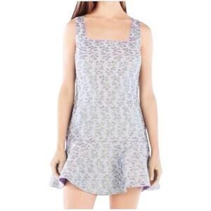 BCBG Maxazria Malaika Metallic Shift Dress Medium NWOT